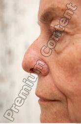 Nose Woman White Average Wrinkles